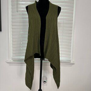 J. Jill knitted sleeveless sweater/shrug/vest~size XS~ pt wool